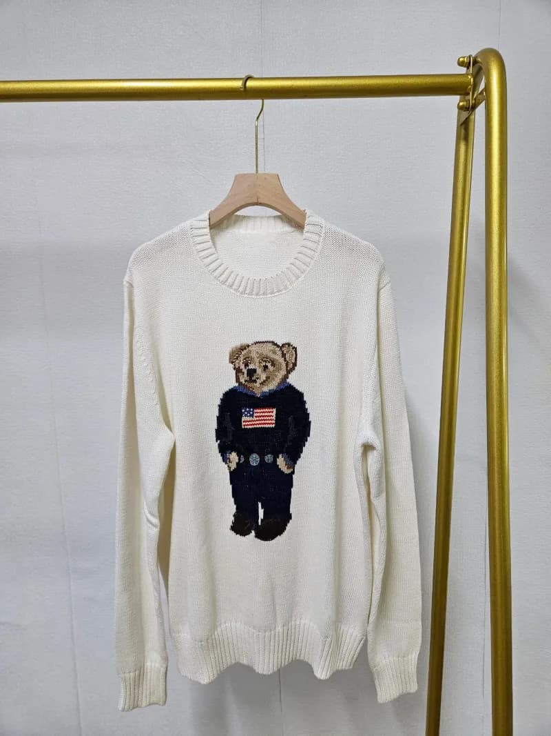 Polo Ralph Lauren Polo Bear Sweater American Flag Bear