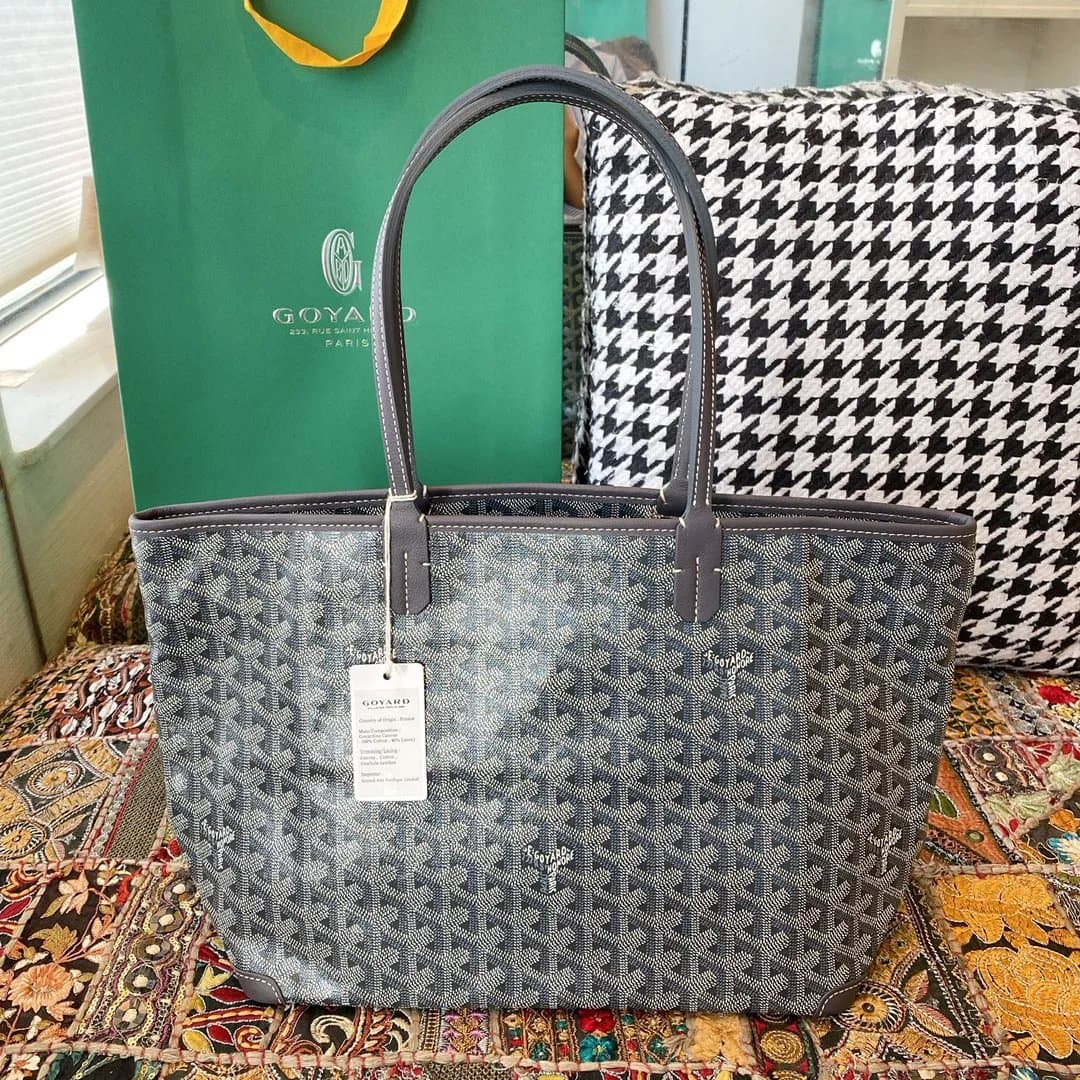Goyard Saint Louis Tote Goyardine Canvas