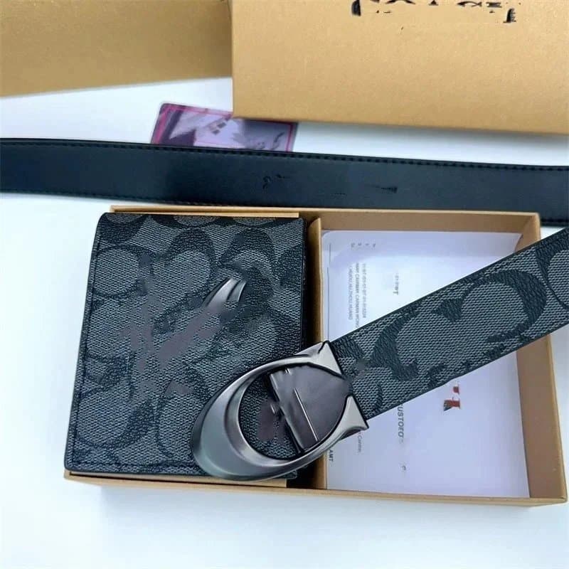 Louis Vuitton Wallet Damier Graphite — 14-小C套装
