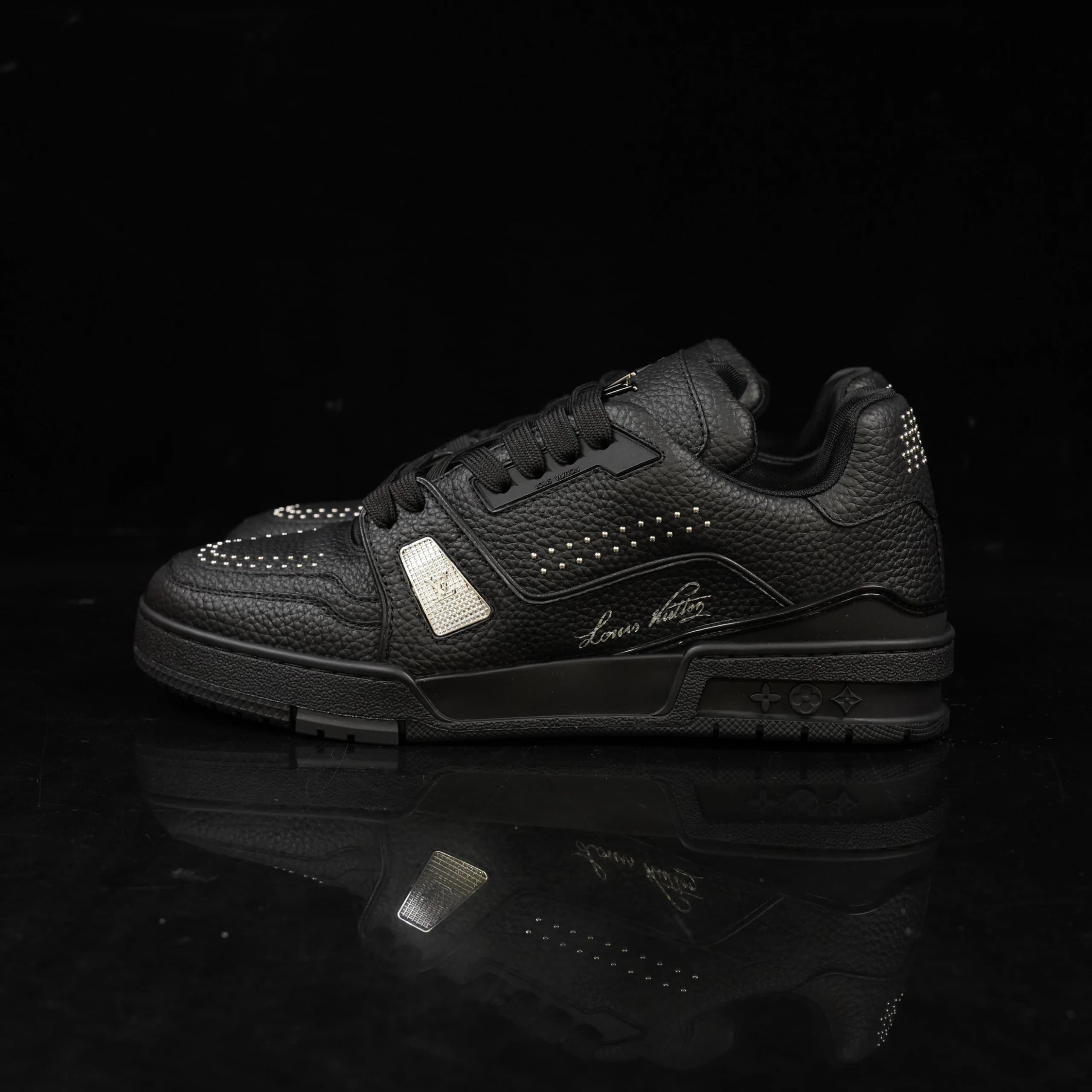 Louis Vuitton LV Trainer Monogram Brown — 尺码备注 · Iv 黑色2