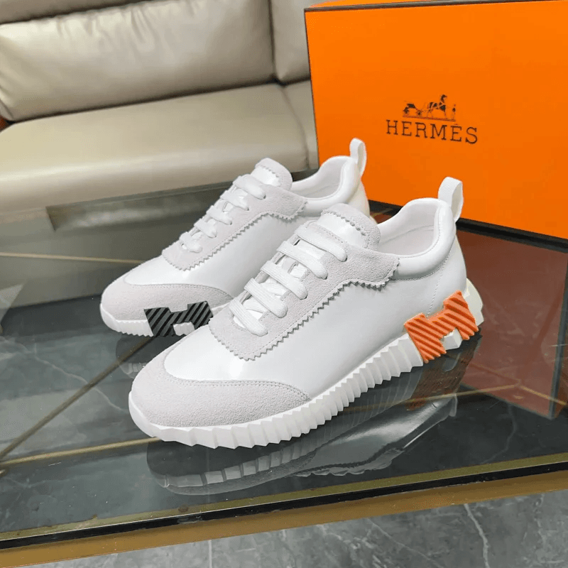 Hermès Run Away White Orange