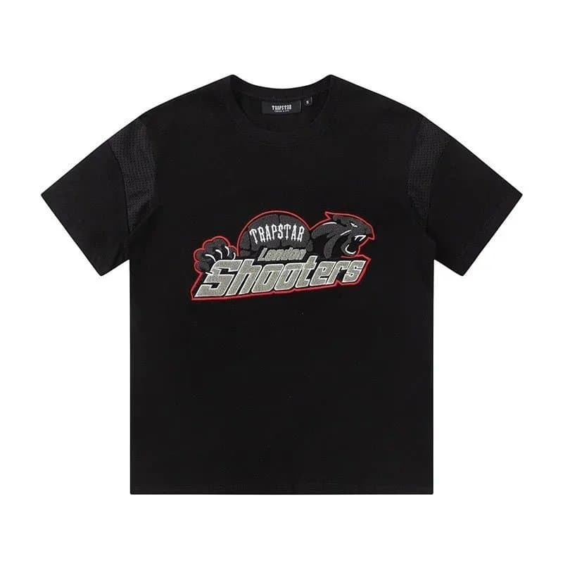 Trapstar Logo Shorts Bold Script — 634#短袖 黑