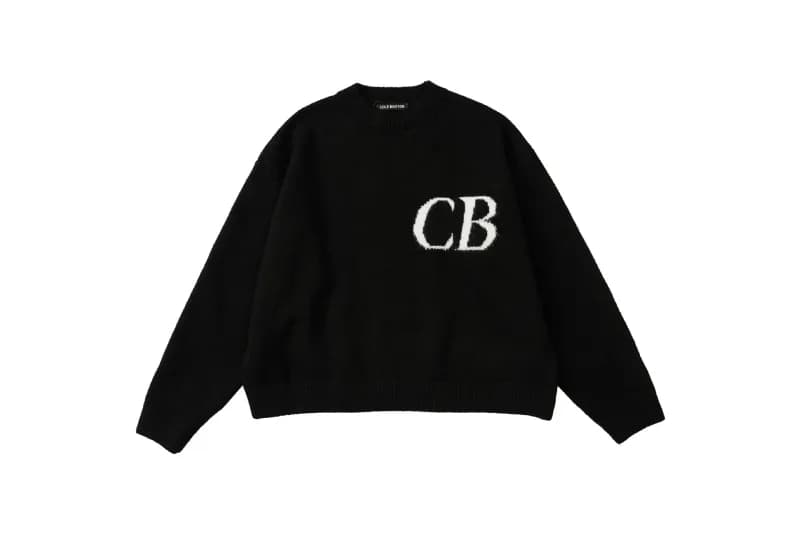 Cole Buxton Knit Sweater CB Logo