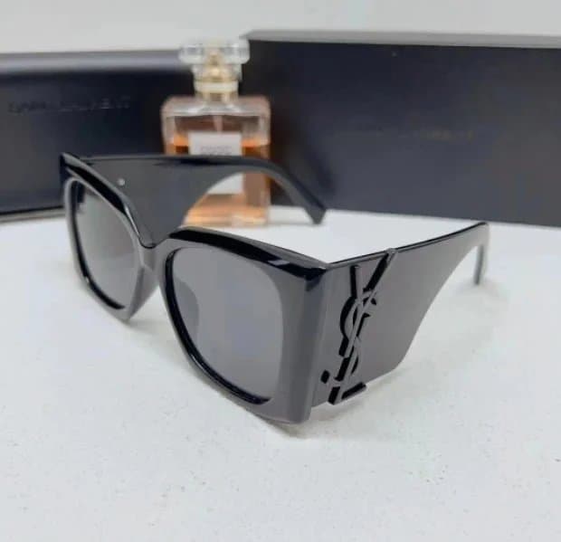 Saint Laurent Sunglasses Monogram Temple