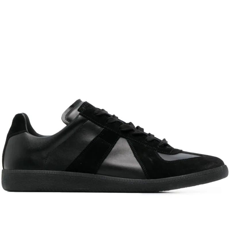 Maison Margiela Future Sneaker Black Suede Leather