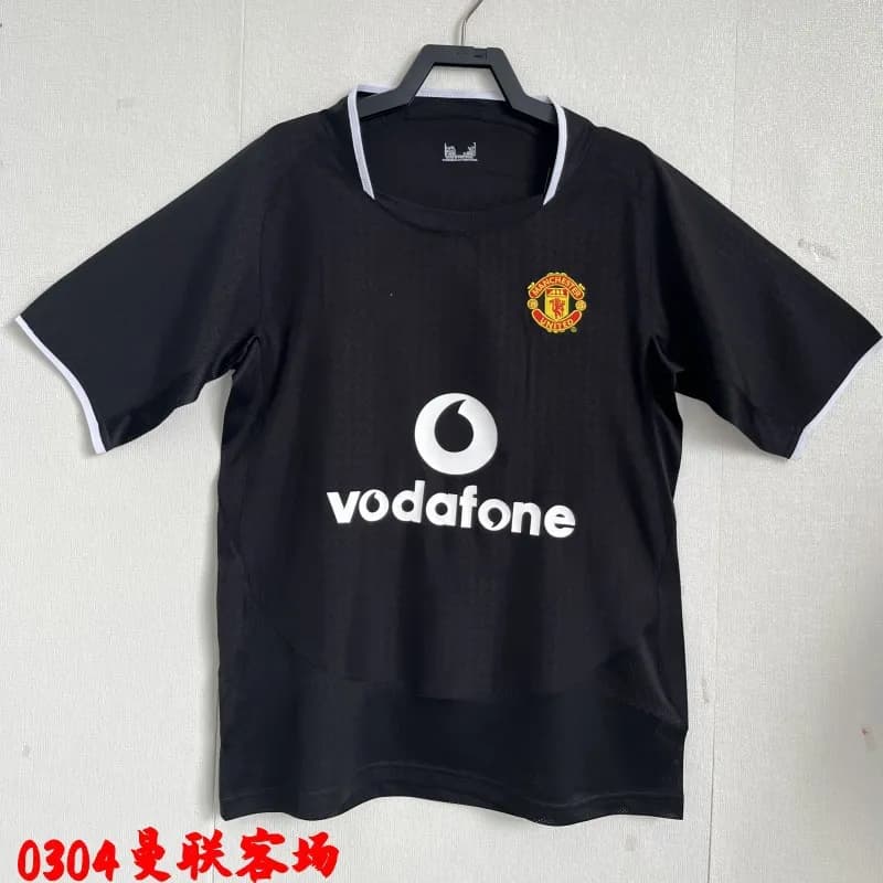 Manchester United Away Jersey 2003-04 Vodafone