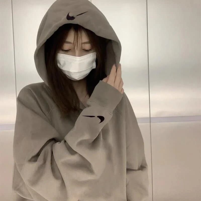 Nike Track Pants Swoosh Logo — YY-06