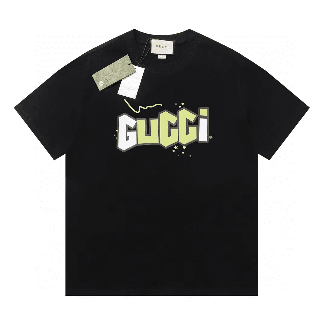 Graphic T-Shirt Gucci Logo Print