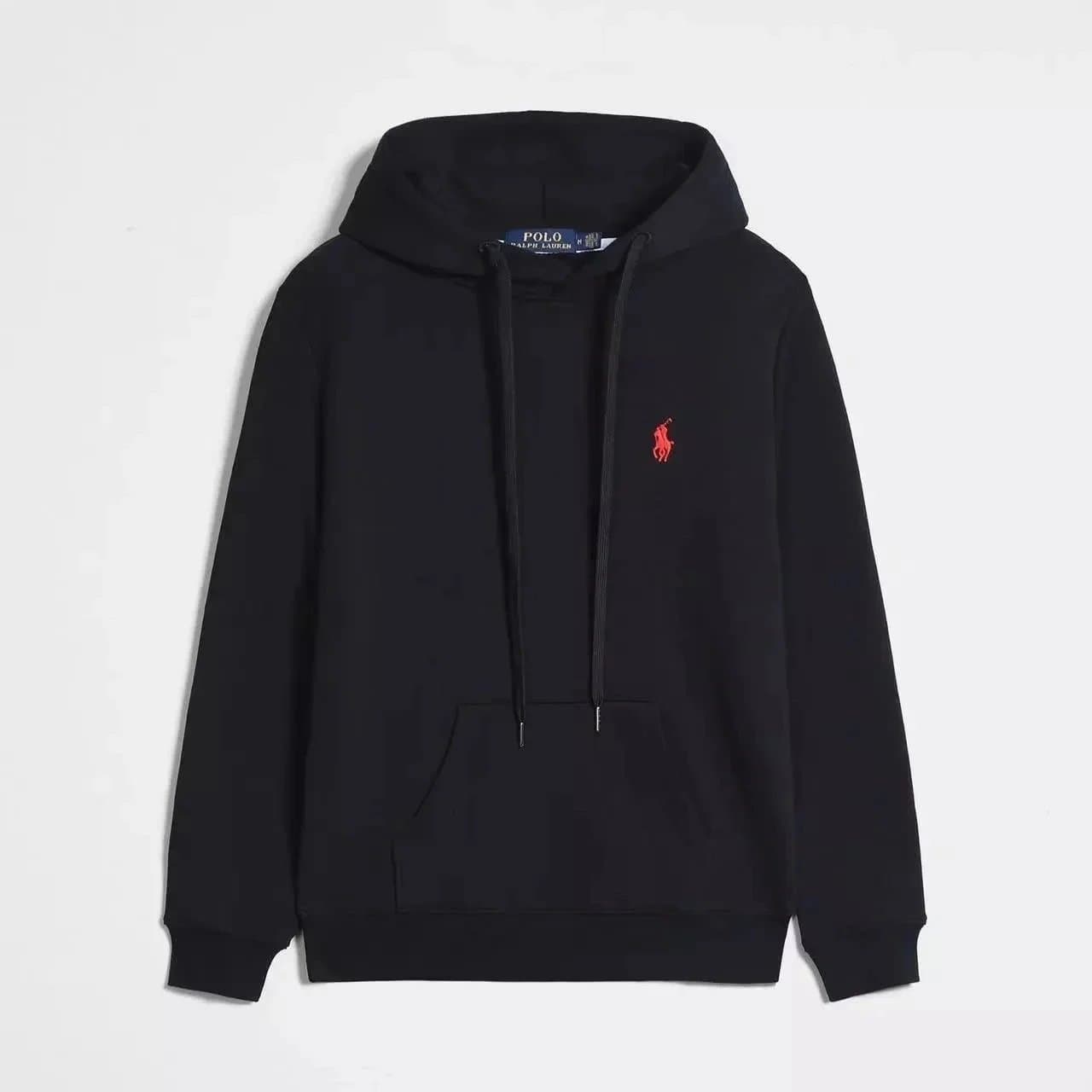 Polo Ralph Lauren Polo Shirt Classic Fit — 黑色红色套头卫衣