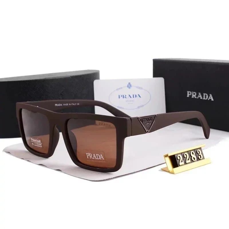 Prada Sunglasses Tortoiseshell Frame with Gradient Lenses — 17
