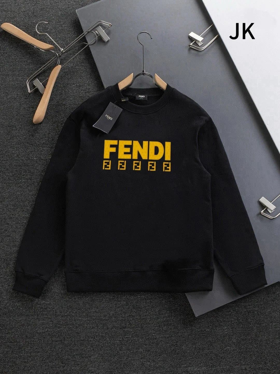 Fendi Crewneck Sweatshirt FF Logo