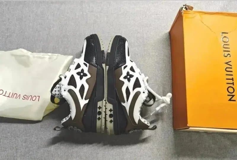 Louis Vuitton LV Trainer Denim Monogram — 07 Top  quality