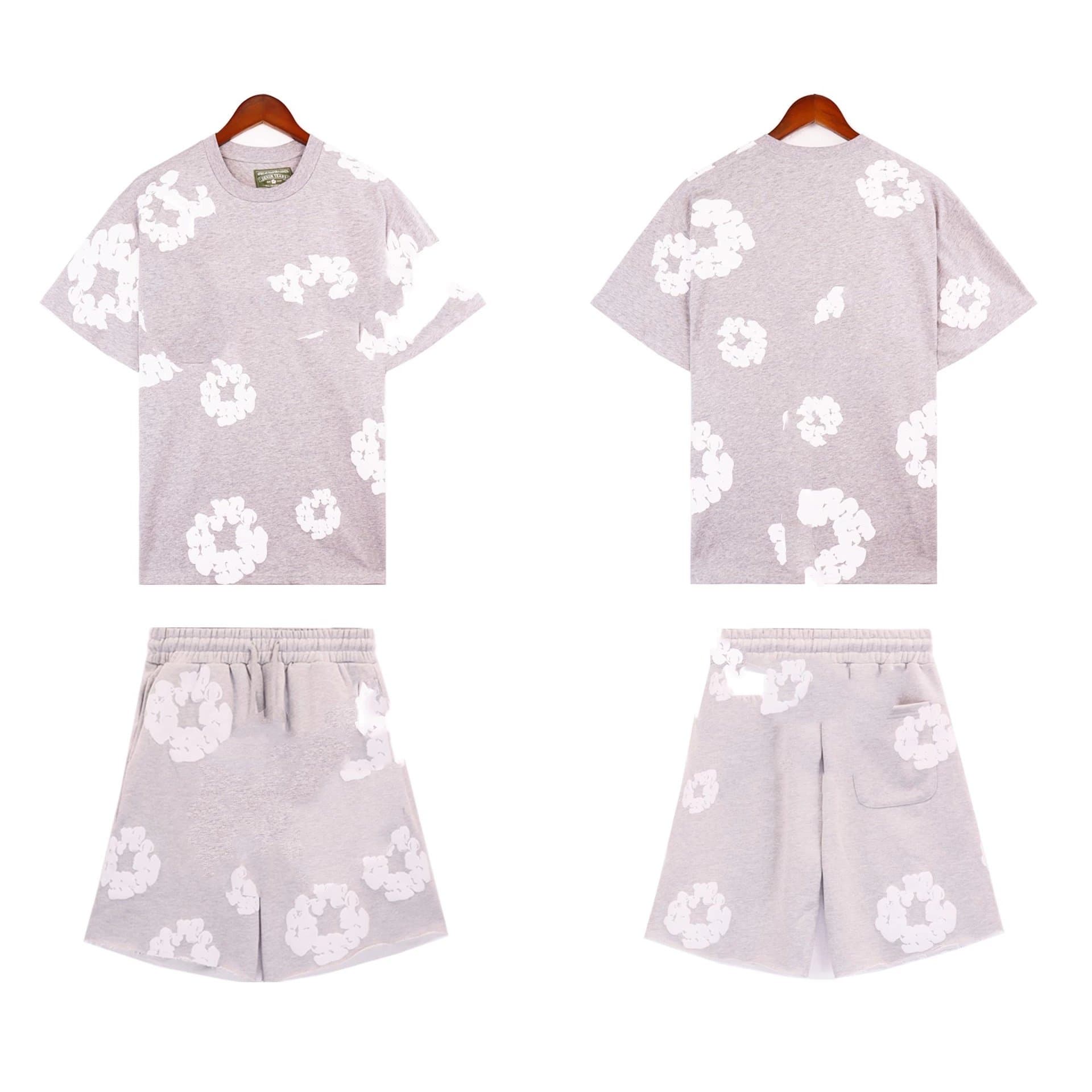 Fear of God Essentials Shorts Set Scrunched Hair Tie Print