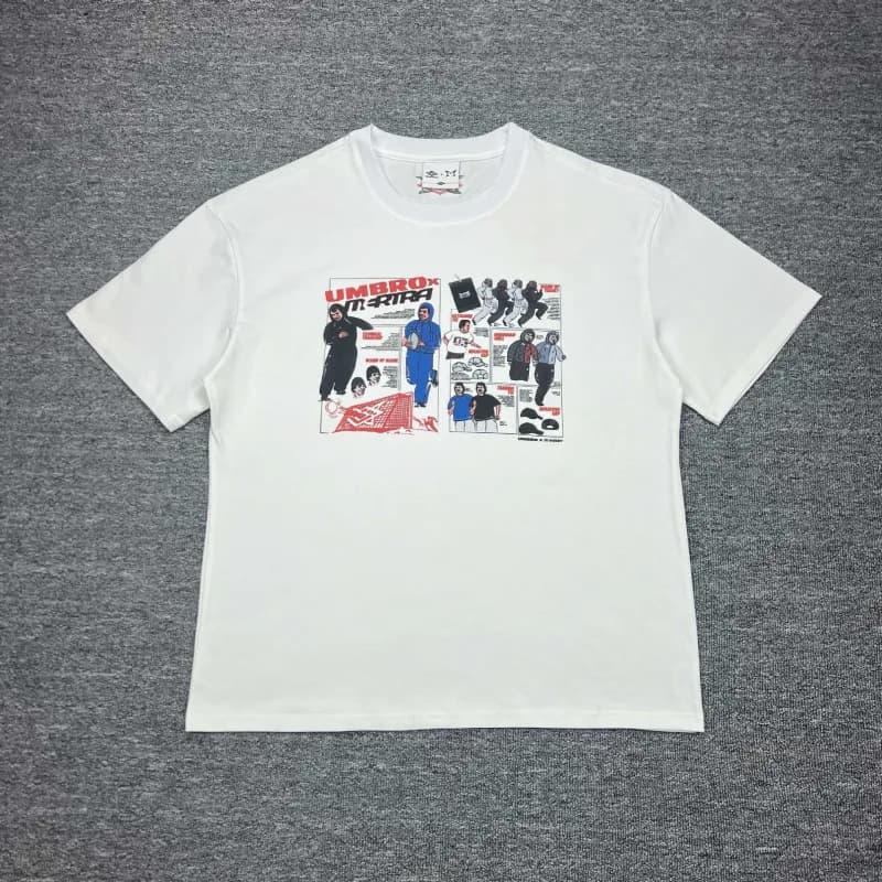 Balenciaga Mesh T-Shirt Logo Print — 216白色