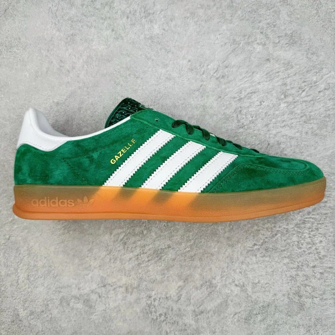 Adidas Gazelle Leopard Print — KX AD Gazelle绿白 IG1596