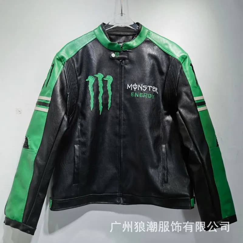 Racing Jacket Monster Energy Logo