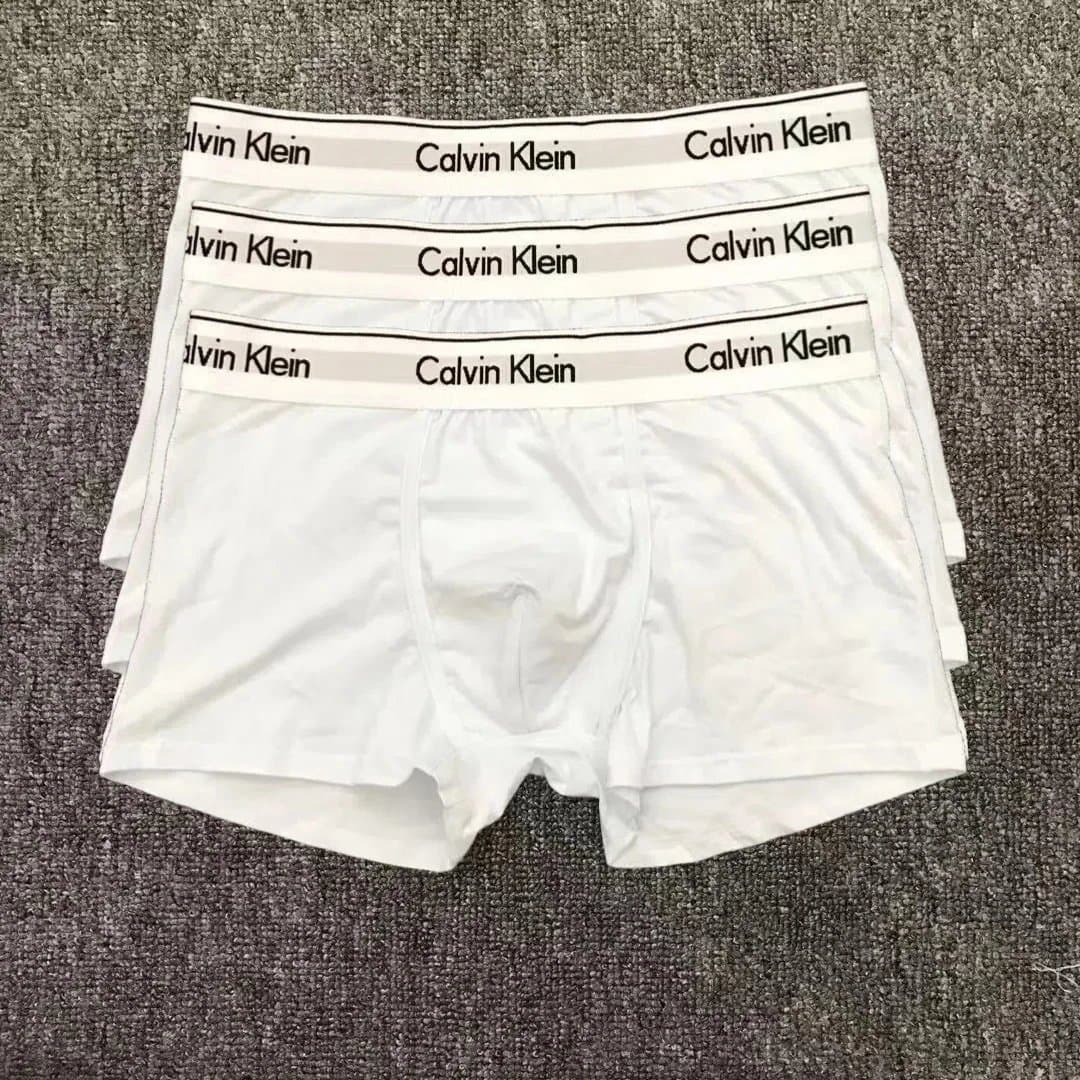 Calvin Klein Boxer Briefs 3-Pack — CC-白色新款-3条