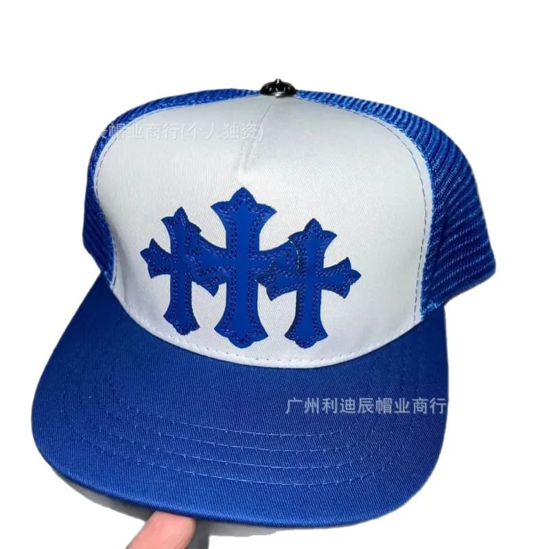 Chrome Hearts Trucker Hat Triple Cross