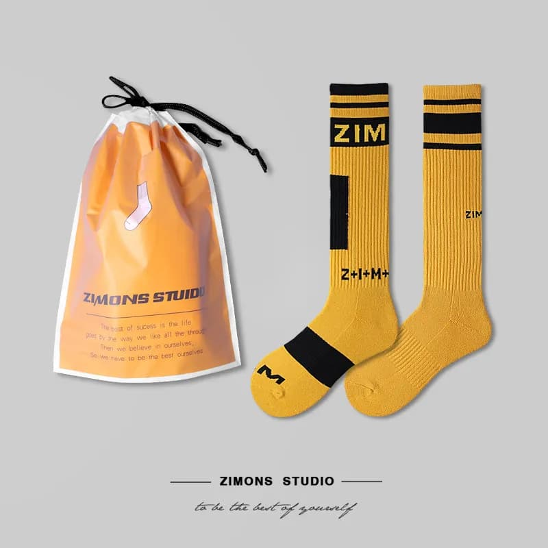 Crew Socks Z+I+M+ Logo
