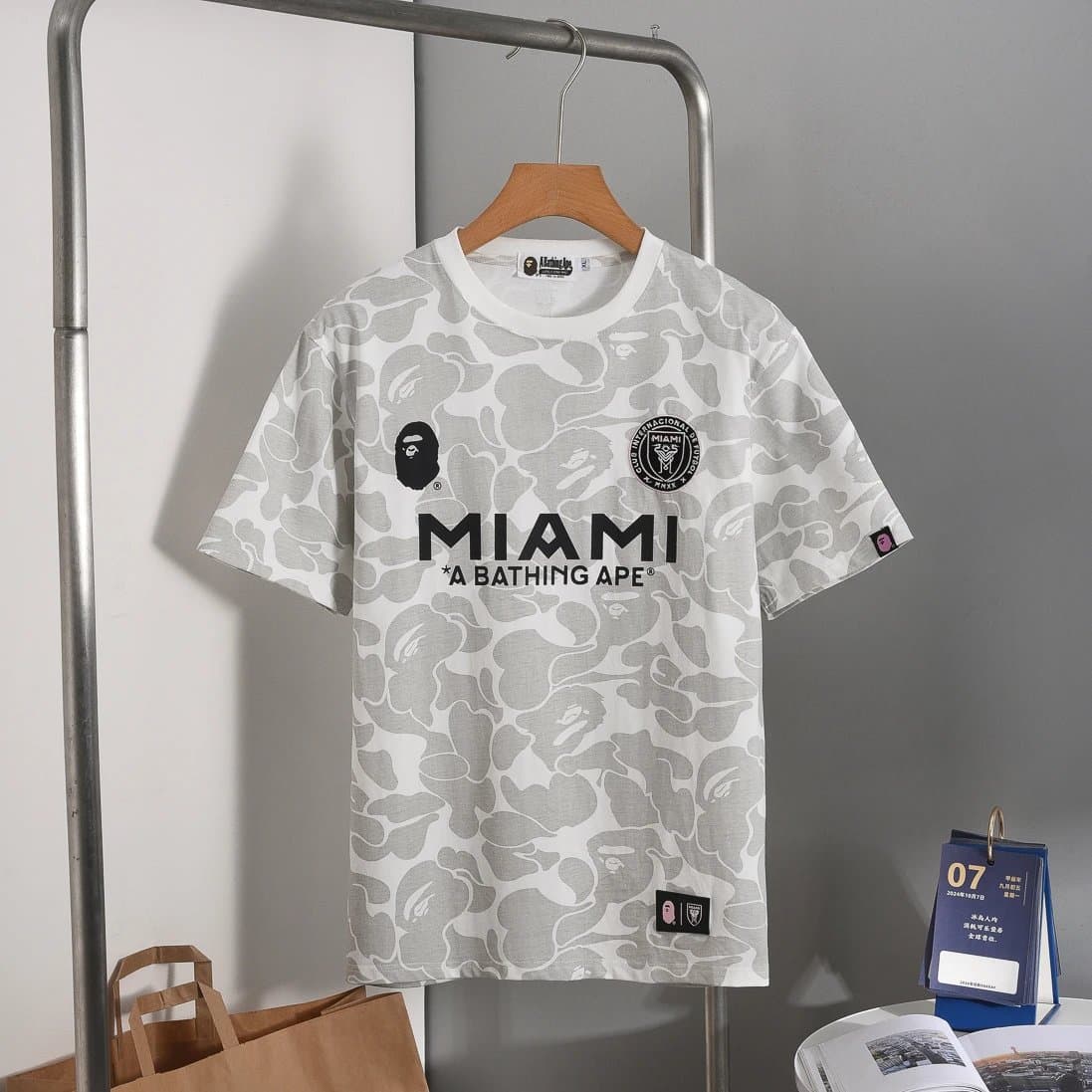 BAPE Short-Sleeve Tee Miami FC Camo
