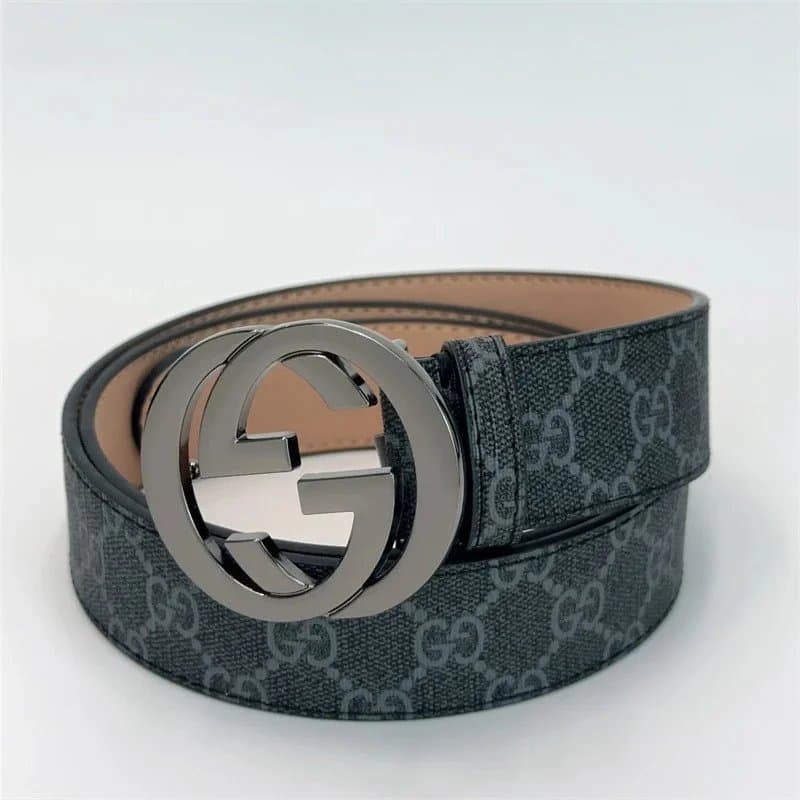 Gucci Horsebit 1955 Belt GG Monogram Canvas