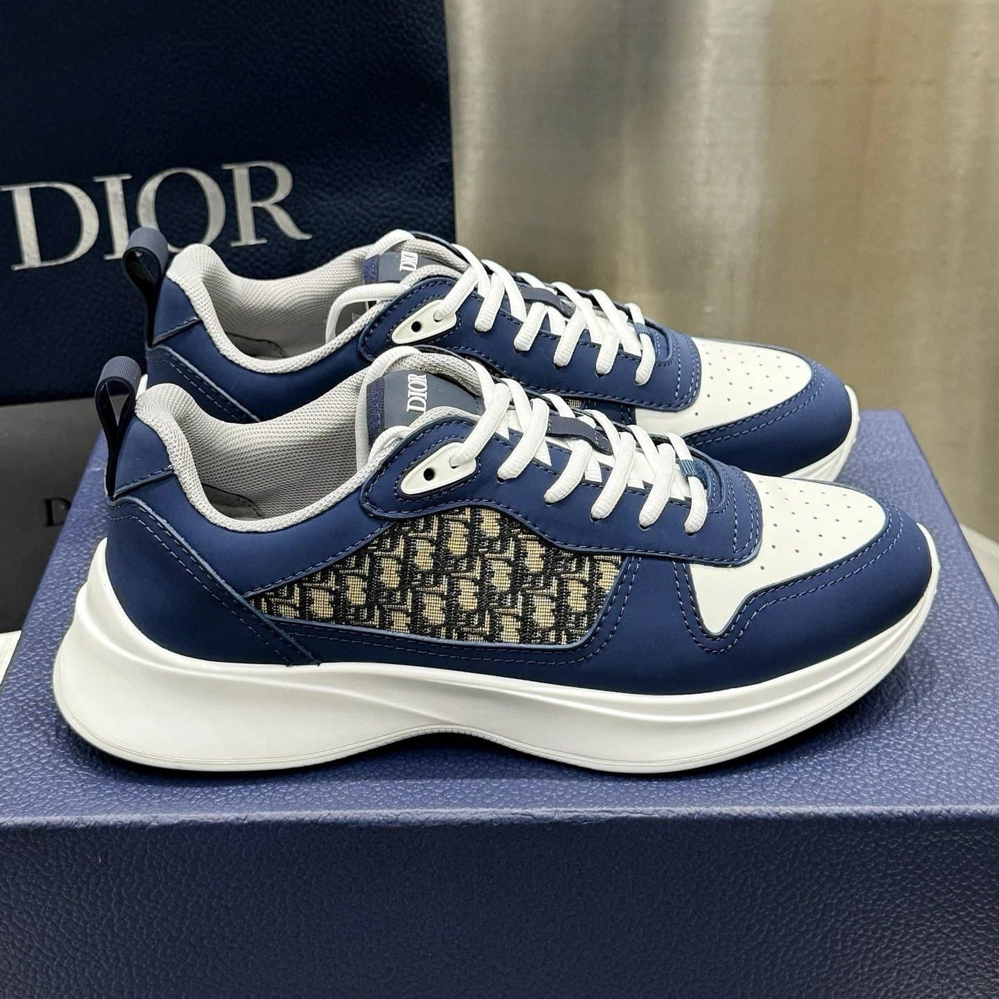 Dior B22 Sneaker Monogram Mesh — A224