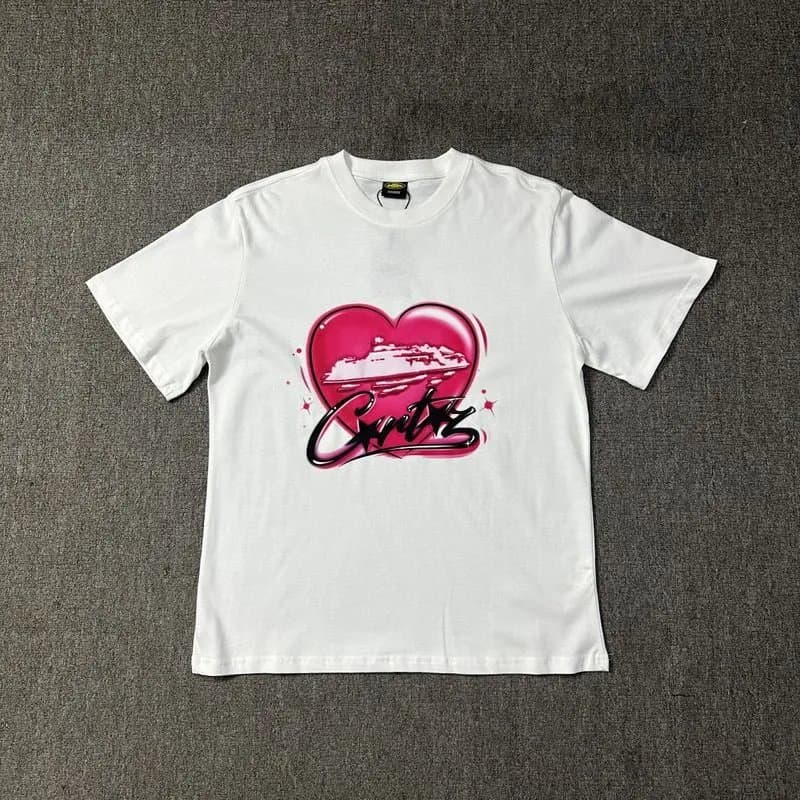 Corteiz Graphic Tee Crab Logo — 3215款 白色