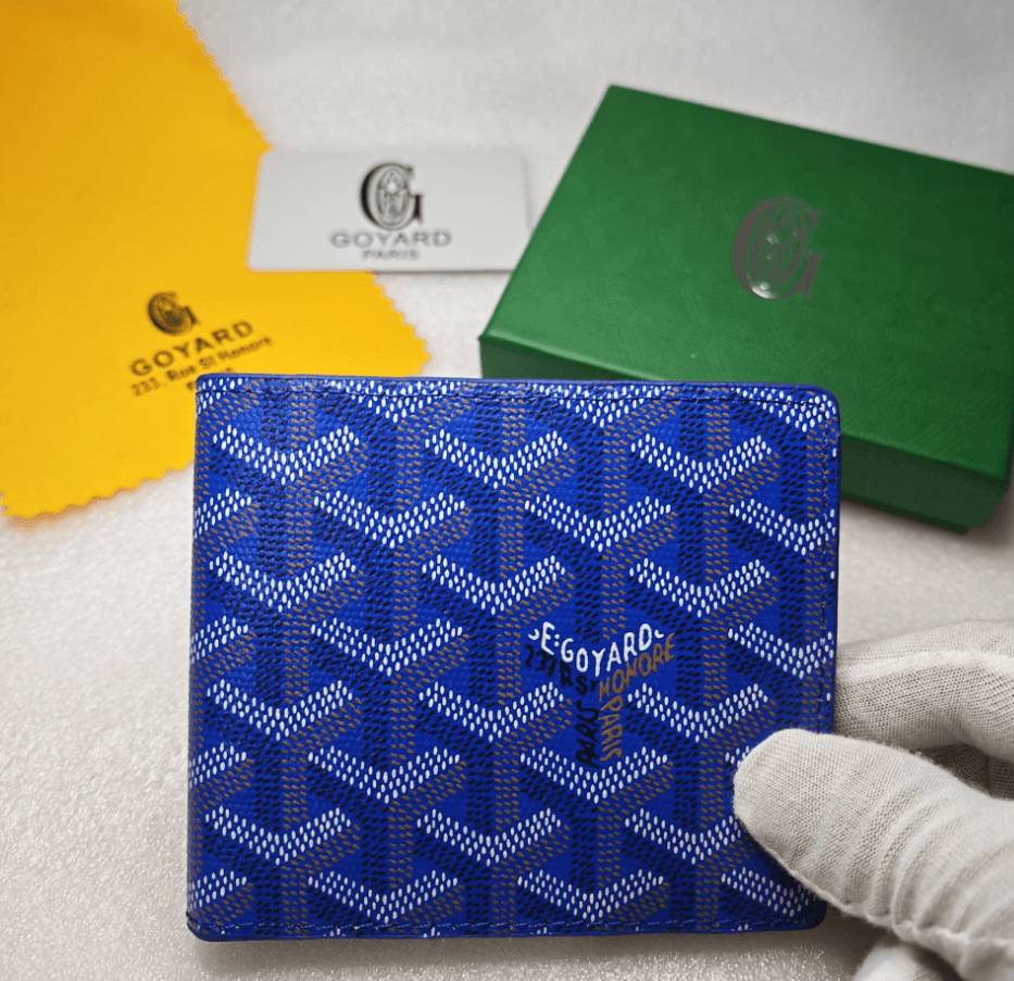 Goyard Bifold Wallet Goyardine Canvas