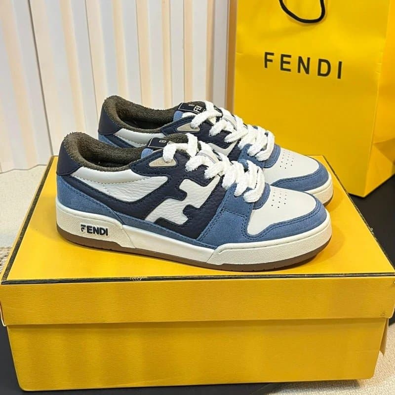 Fendi Sneaker Cow Print Embellished — 11
