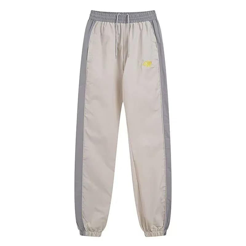 Travis Scott Joggers Graffiti Logo — 5704杏色长裤