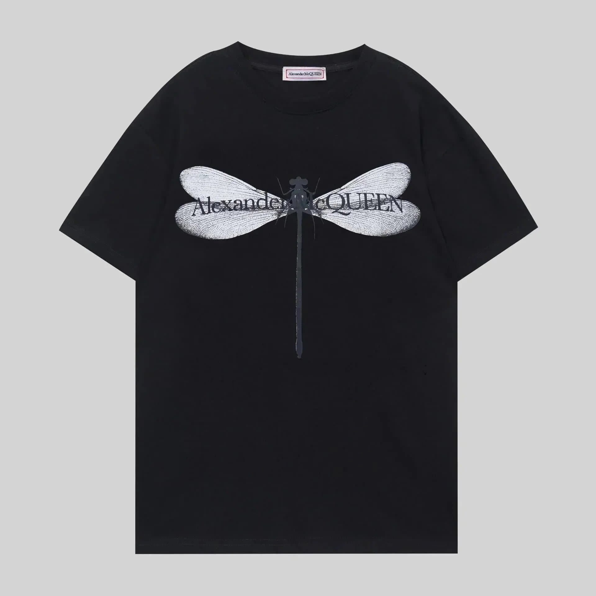 Alexander McQueen Skull Graphic Tee Arch Logo — G1097黑