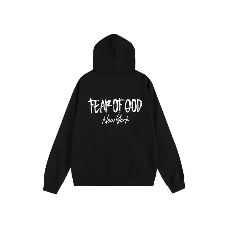 Zip-Up Hoodie Fear of God New York