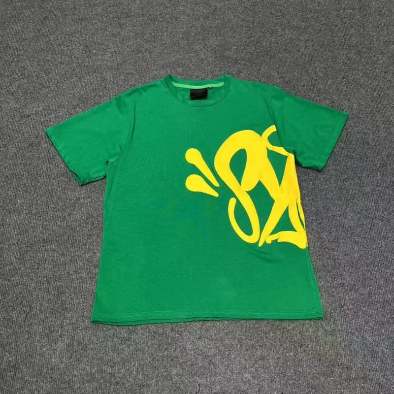 Off-White Graphic T-Shirt Spray Paint Logo
