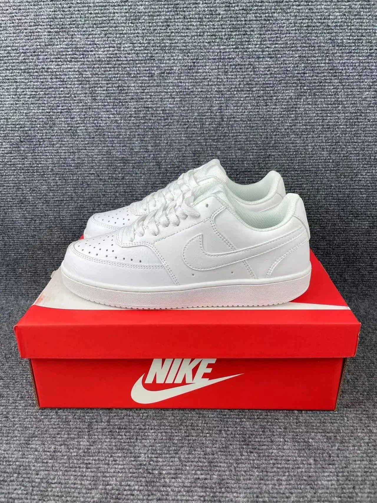 Nike Dunk Low White Grey Blue — 白色