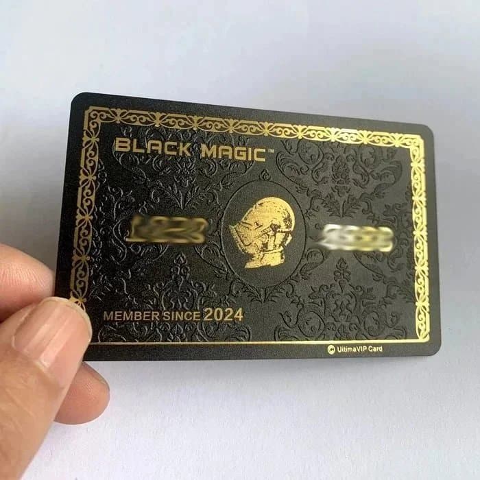 Richard Mille VIP Card Black Magic Edition