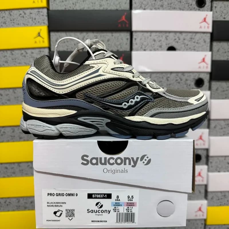 Saucony Pro Grid Omni 9 Black/Brown