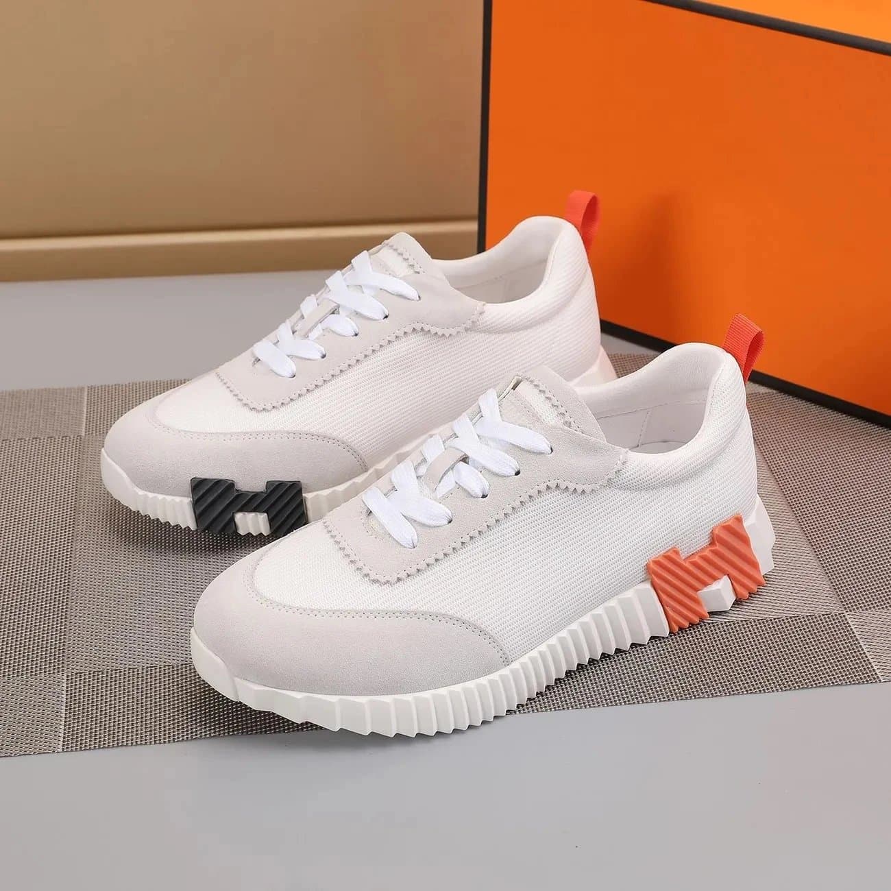 Balenciaga Speed Trainer Black White — Hermès 6