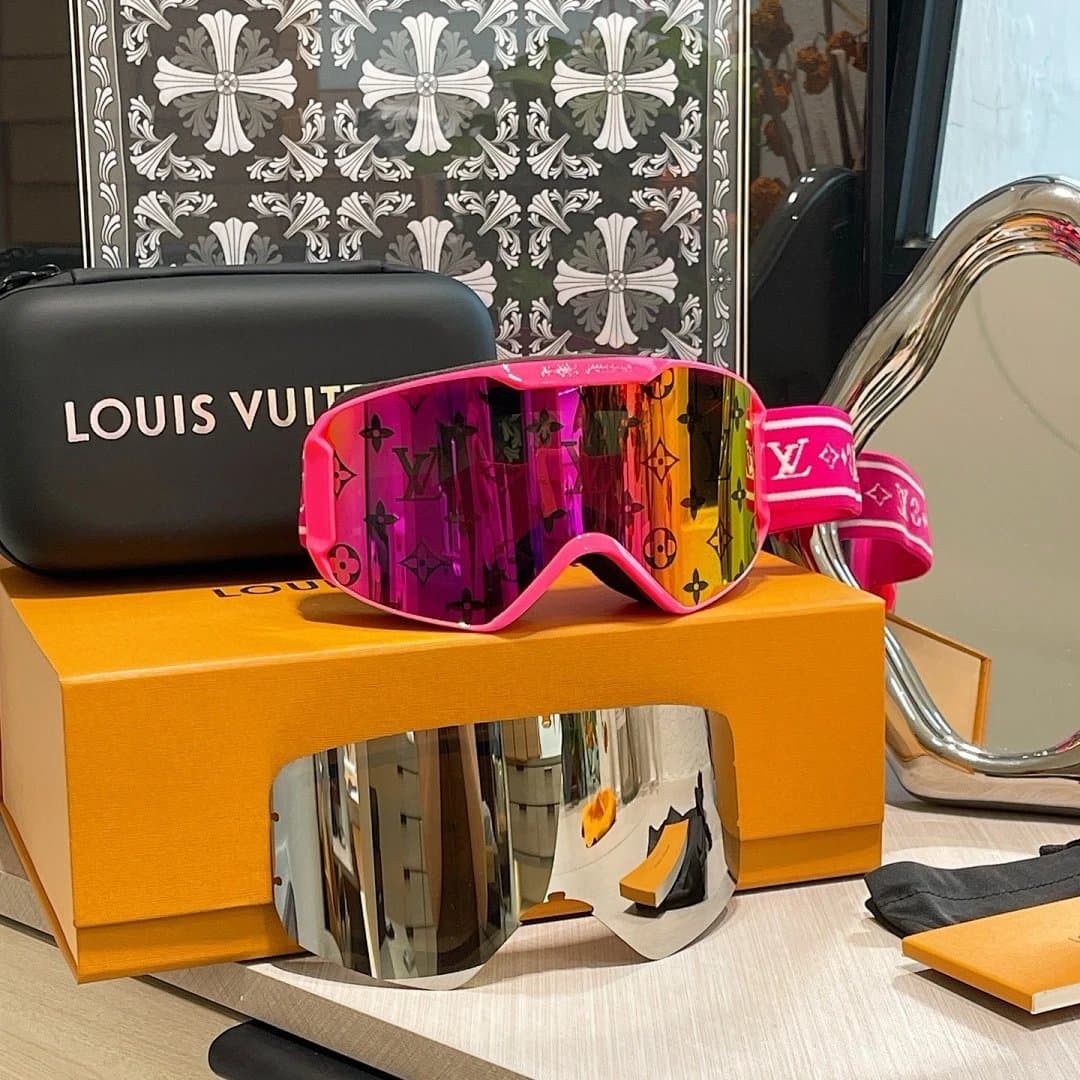 Louis Vuitton Ski Goggles Monogram Mirror Lens