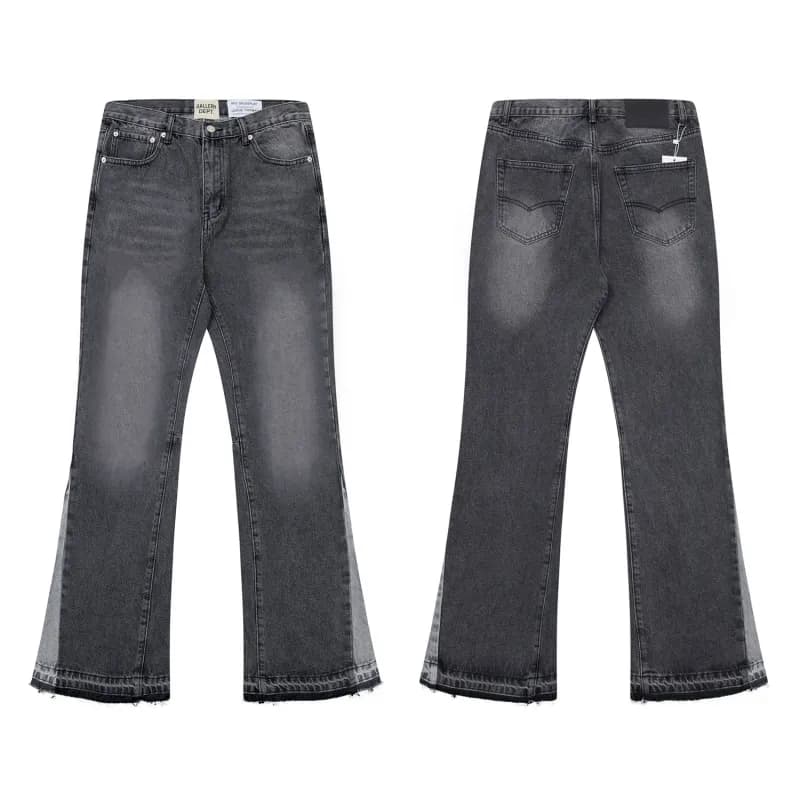 Gallery Dept. Flared Jeans Distressed Paint-Splatter — 636