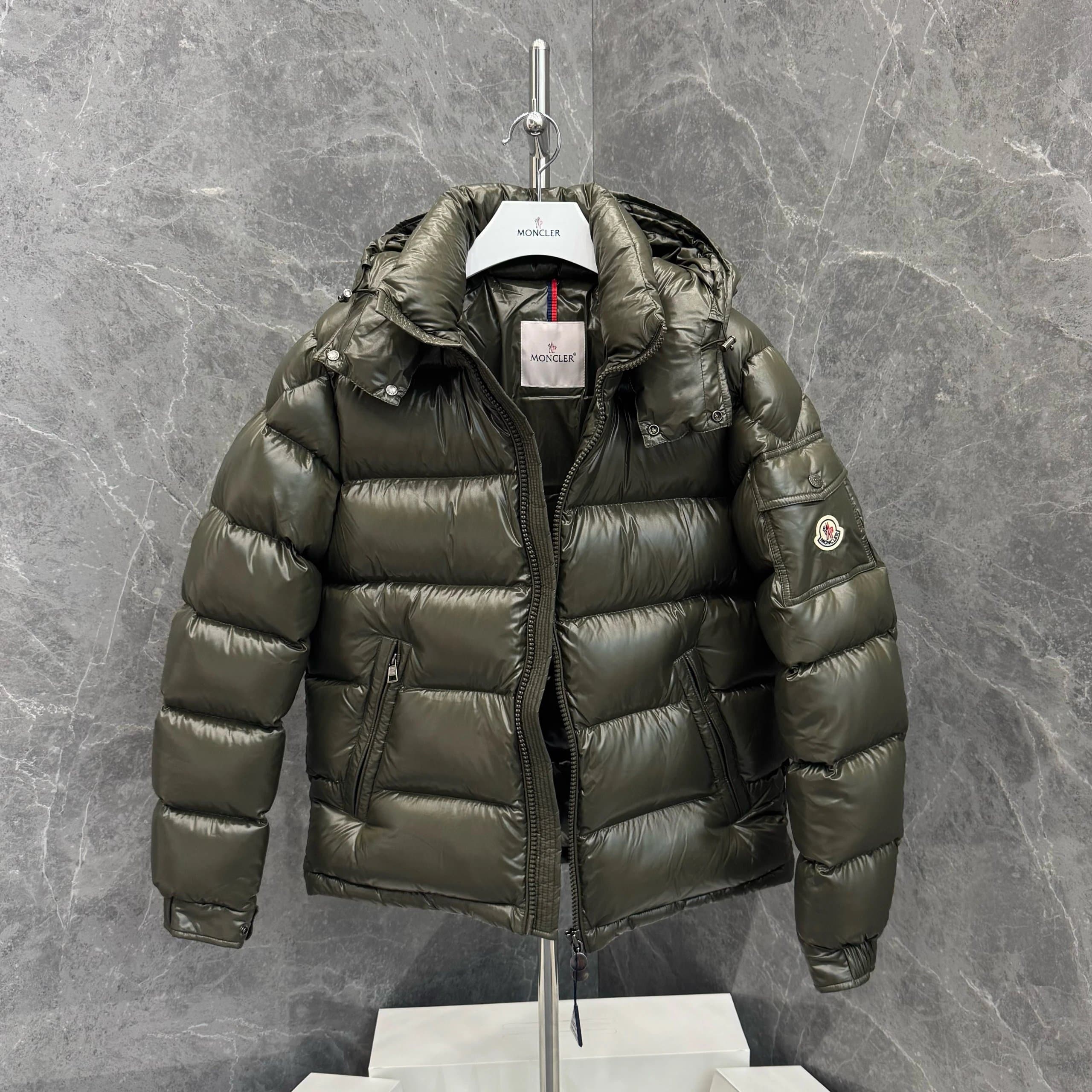 Moncler Maya Olive Green