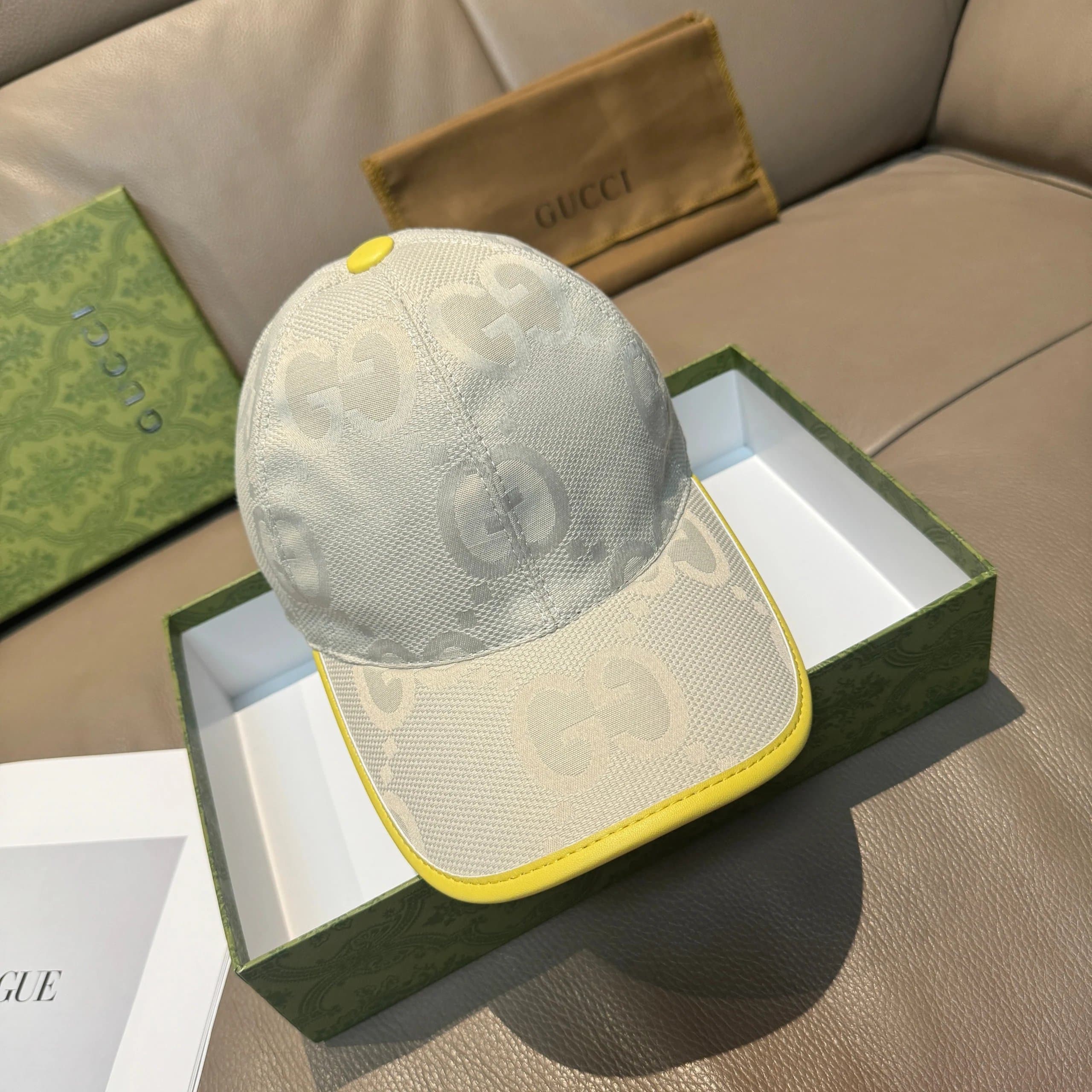 Stone Island Bucket Hat Compass Logo Patch — Gucci*7