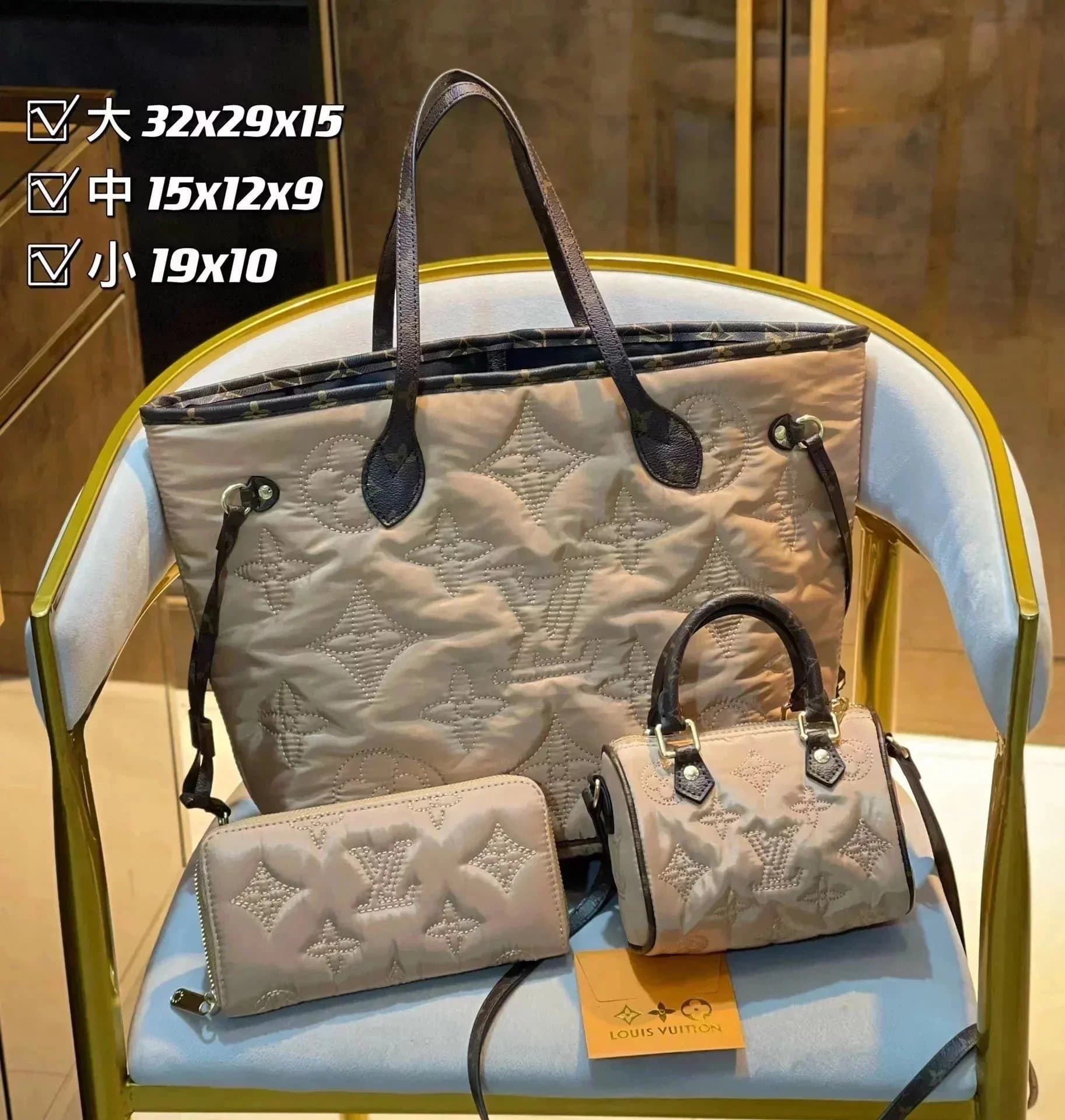 Louis Vuitton Speedy Monogram Canvas — 14（Only the biggest one）