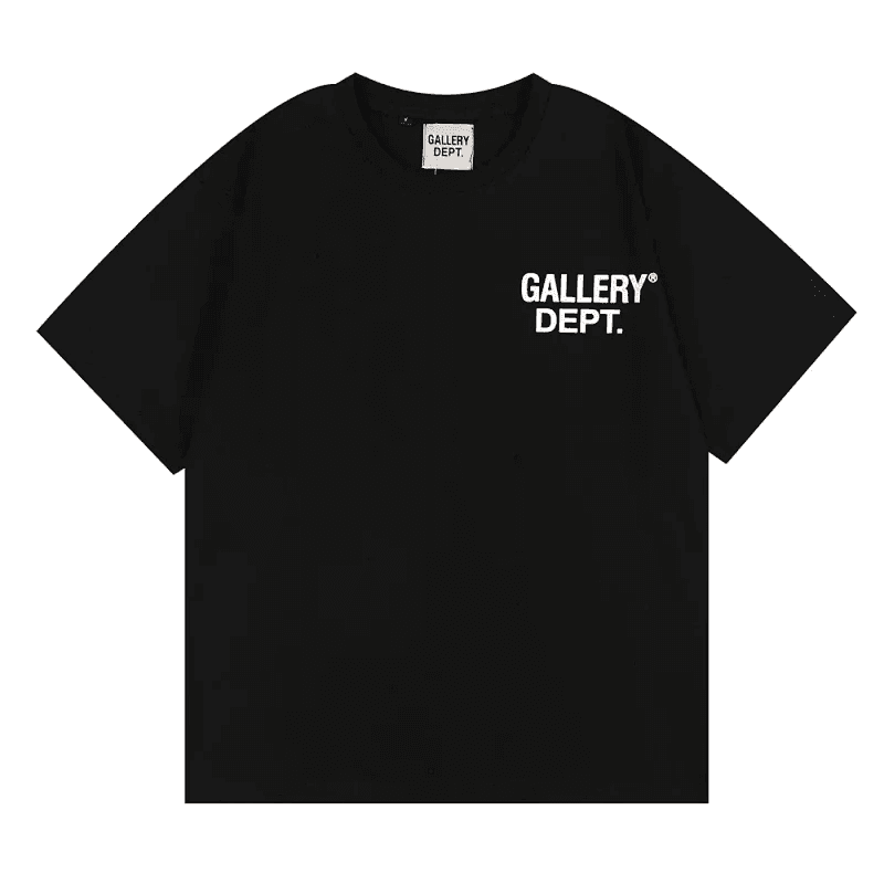 Prada Polo Shirt Logo Patch — Gallery Dept-黑色白字小标