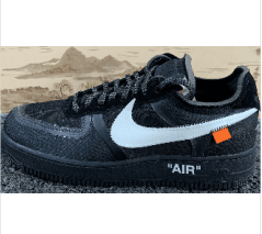 Nike Air Force 1 Low Off-White Blue — S2 AF1 AO4606-001