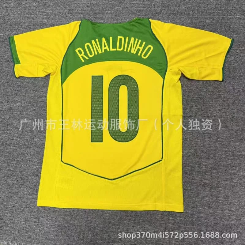 Nike Brazil National Team Jersey Ronaldinho #10