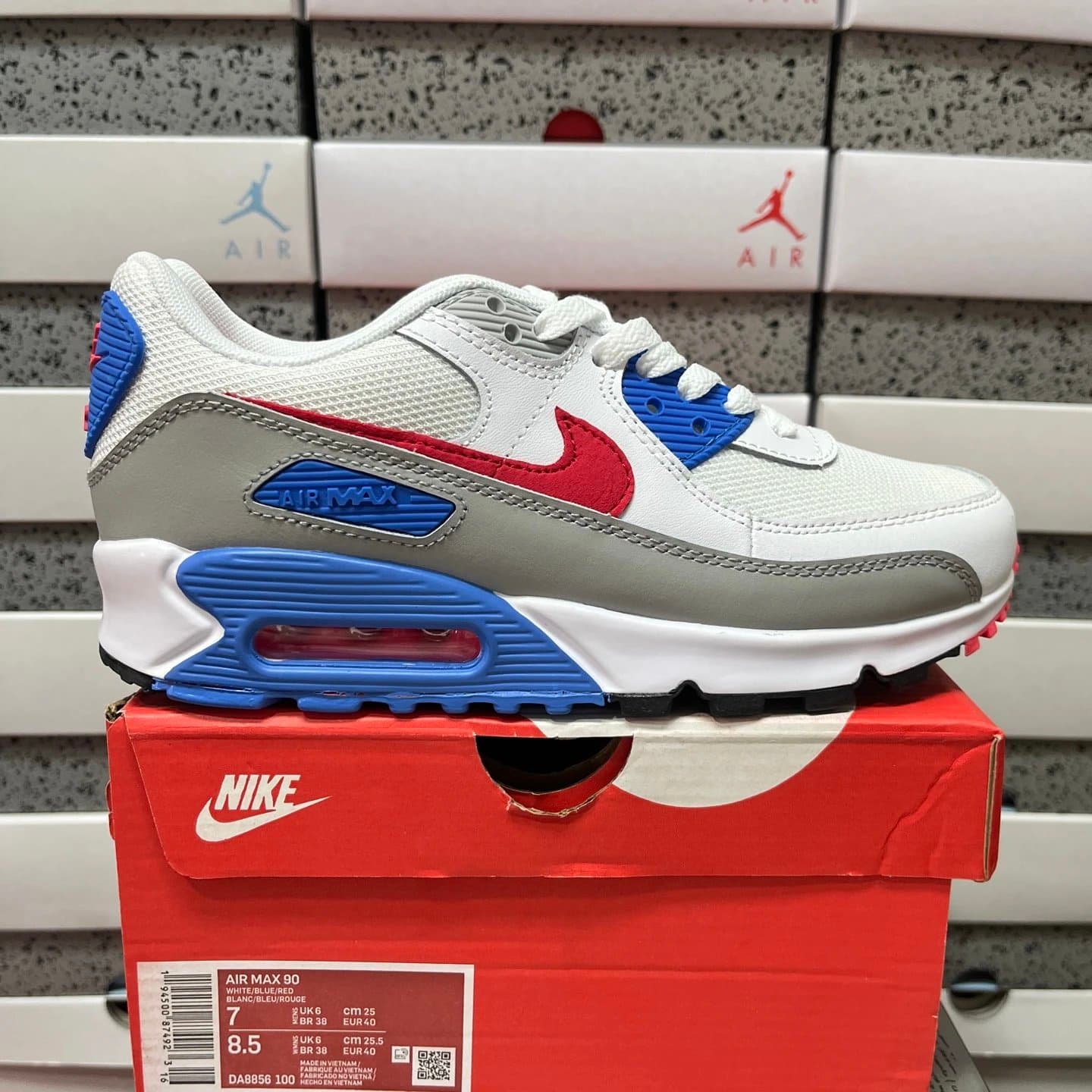 Nike Air Max 90 Black/Orange — DA8856  100