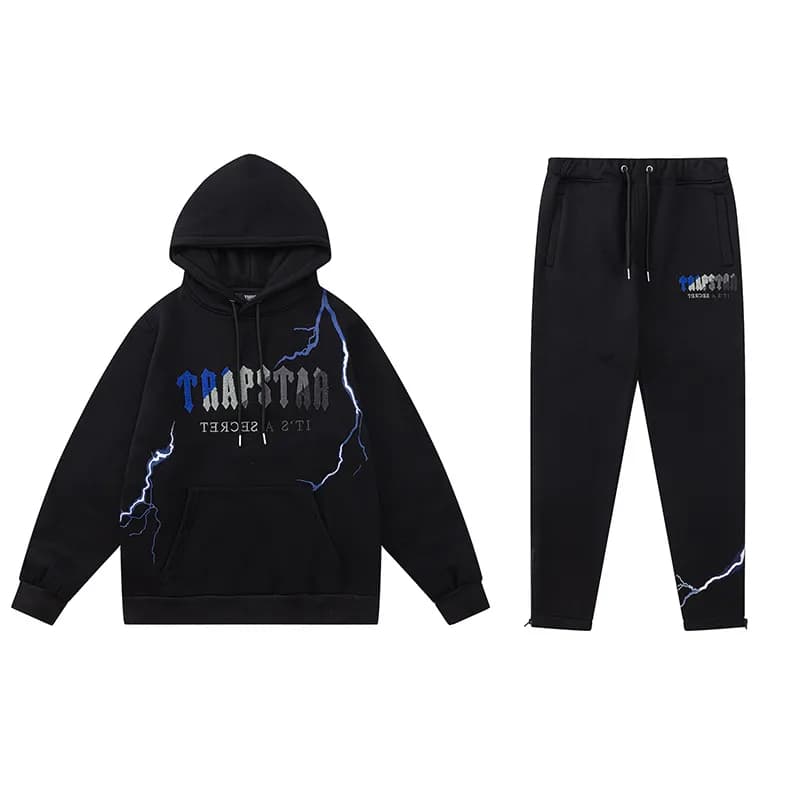 Corteiz Hoodie Trapstar Logo — 679-680 (black