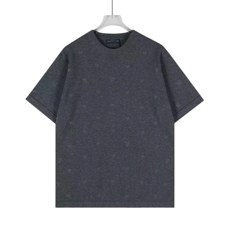 Louis Vuitton T-Shirt Off-White Collaboration — （满幅刺绣白色）