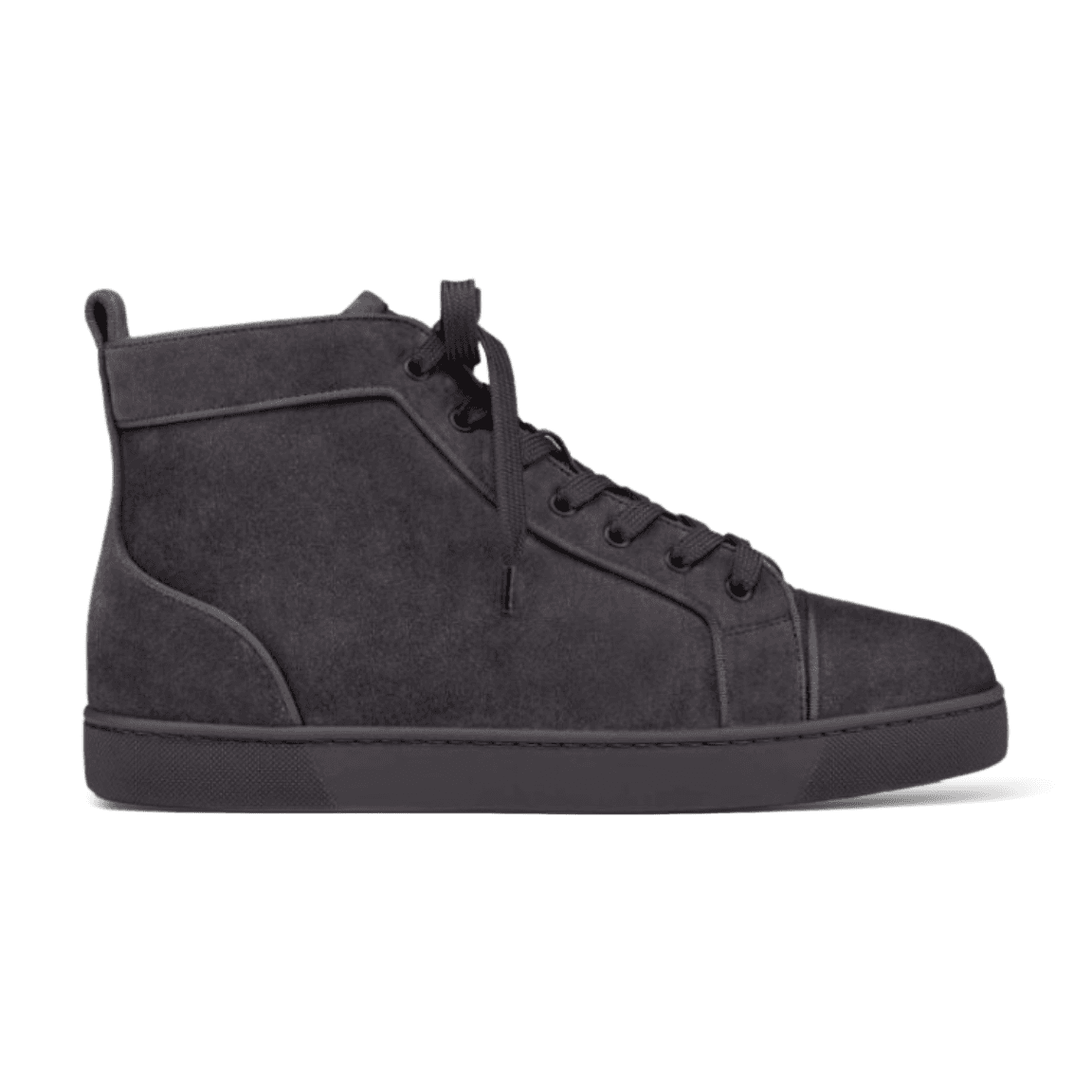 Christian Louboutin High-Top Sneaker Monochrome Suede