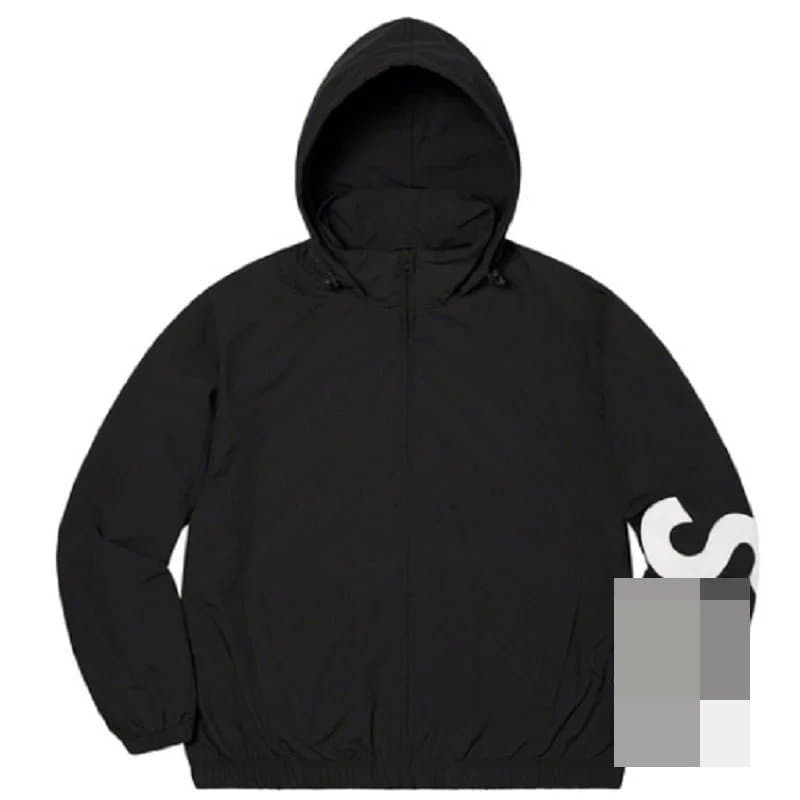 Supreme Box Logo Hooded Sweatshirt Classic Box Logo — 黑色（风衣）